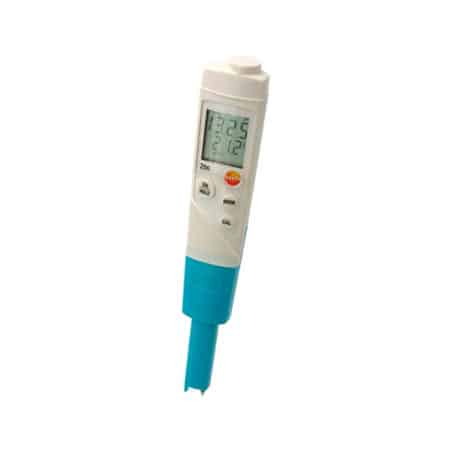 Máy đo PH, nhiệt độ Testo 206 pH2 (0563 2062) (0 ~ 60 °C; 0~14 pH, Instrument kit)