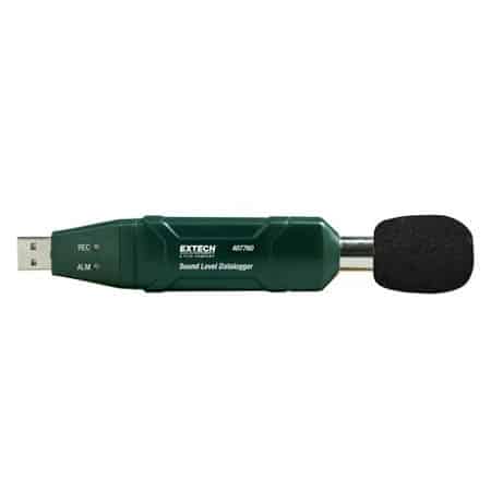 Máy Đo Độ Ồn Có Chân Cắm USB EXTECH, 407760 (30 -130 dB, dataloger)
