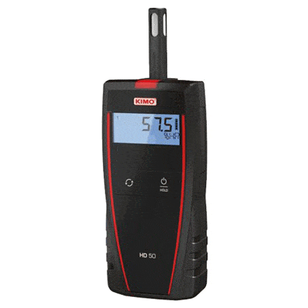 Máy đo nhiệt độ độ ẩm môi trường Kimo HD50 (1)