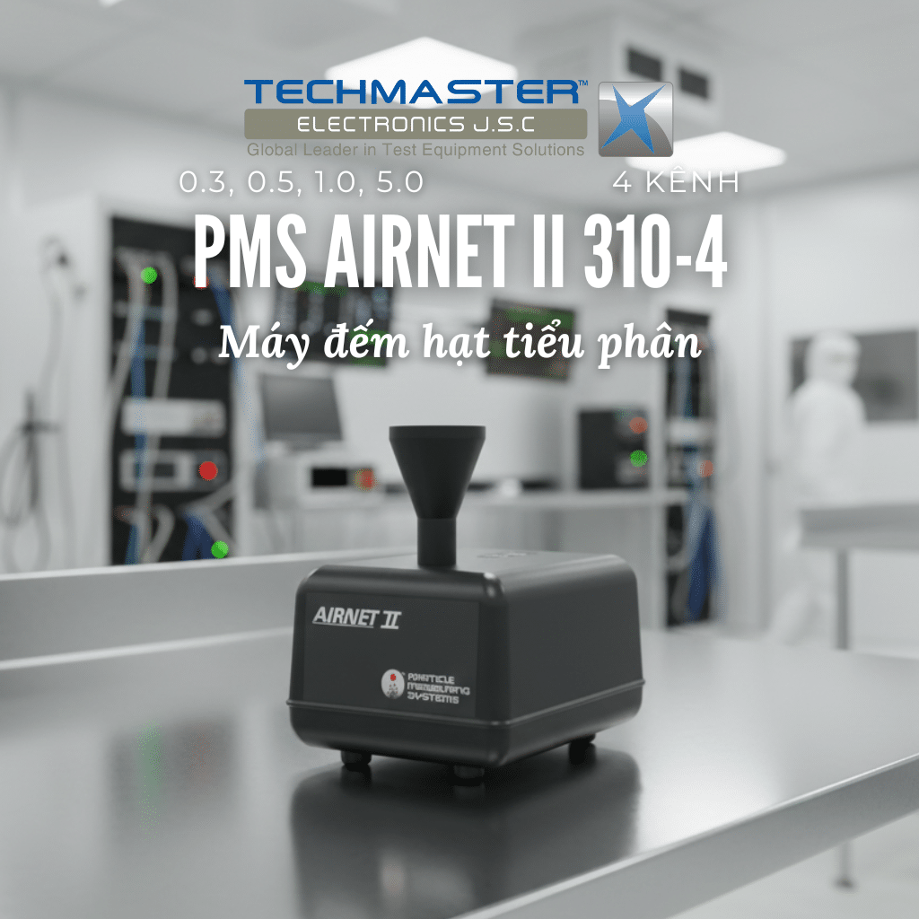 Phối cảnh Thiết bị đếm hạt tiểu phân 4 kênh PMS Airnet II 310-4