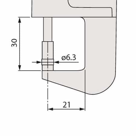 Đồng hồ đo độ dày vật liệu điện tử Mitutotyo 547-401 (3)