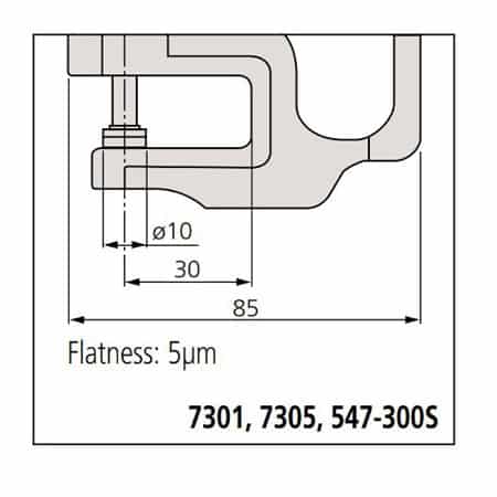 Đồng hồ đo độ dày vật liệu điện tử Mitutoyo 547-300S (4)