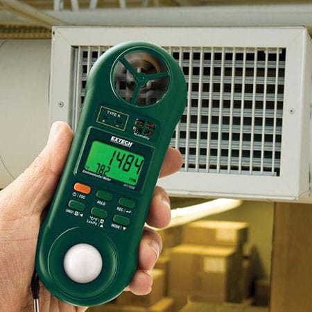 Máy đo nhiệt độ độ ẩm tốc độ gió ánh sáng Extech 45170CM (04)