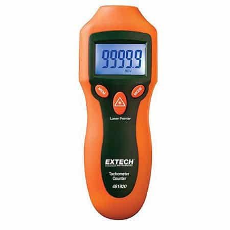 Máy đo tốc độ vòng quay không tiếp xúc Extech 461920 (2 đến 99,999rpm)