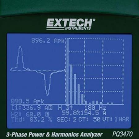 Máy phân tích công suất Extech PQ3470 (3)