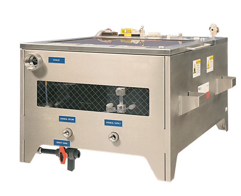 Particle Sensor Safety Cabinet for Solvent Applications