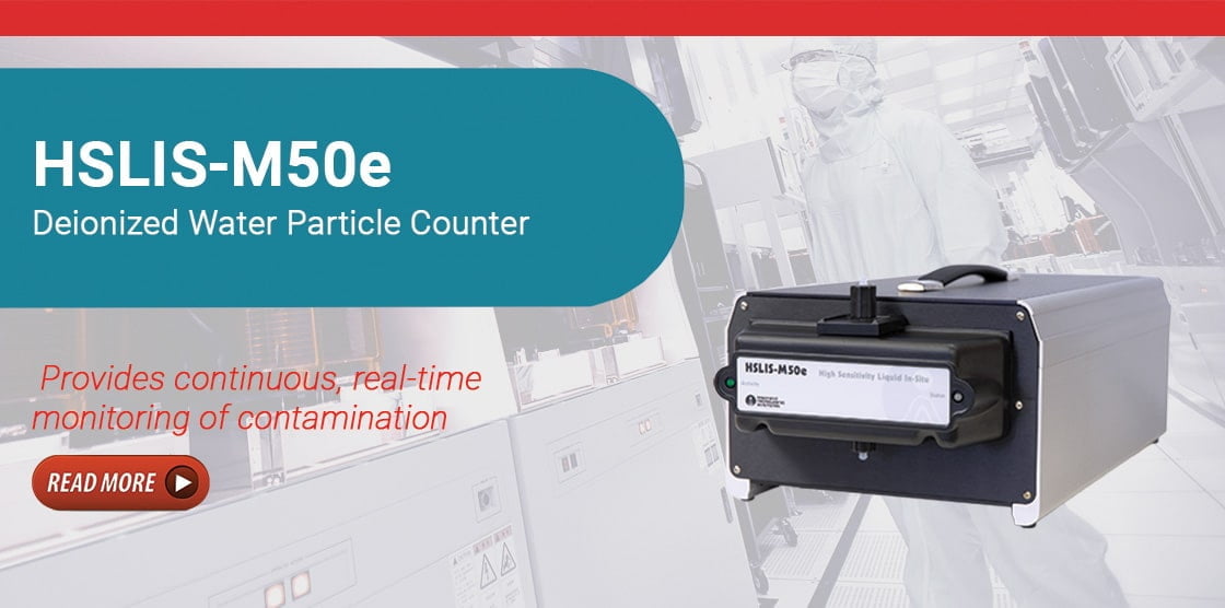 Deionized Water Particle Counter: HSLIS-M50e