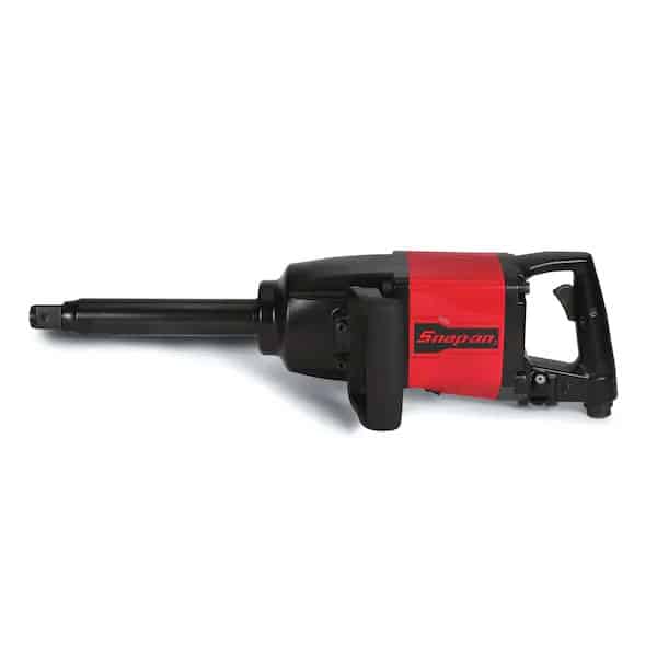 1" Heavy-Duty 8" Long Anvil Impact Wrench (Red) - PT2500L (1)