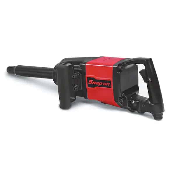 1" Heavy-Duty 8" Long Anvil Impact Wrench (Red) - PT2500L (2)