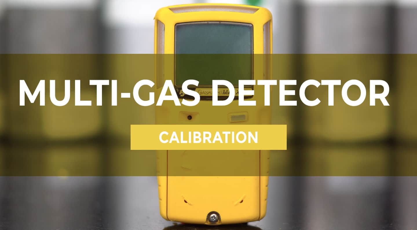 Multi-gas detector Calibration
