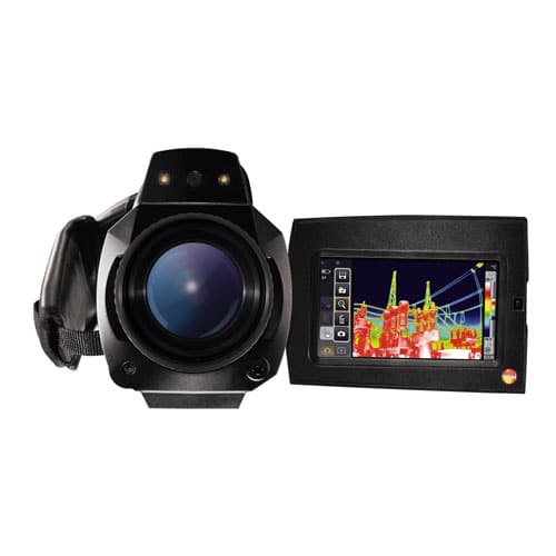 Testo 885 Thermal imager (320 x 240 pixels, focus manual/auto, laser, 1 SuperTele lens)