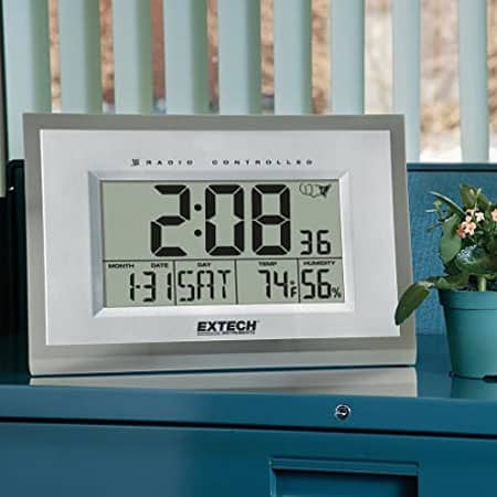Extech 445706 Hygro-Thermometer Alarm Clock (1)