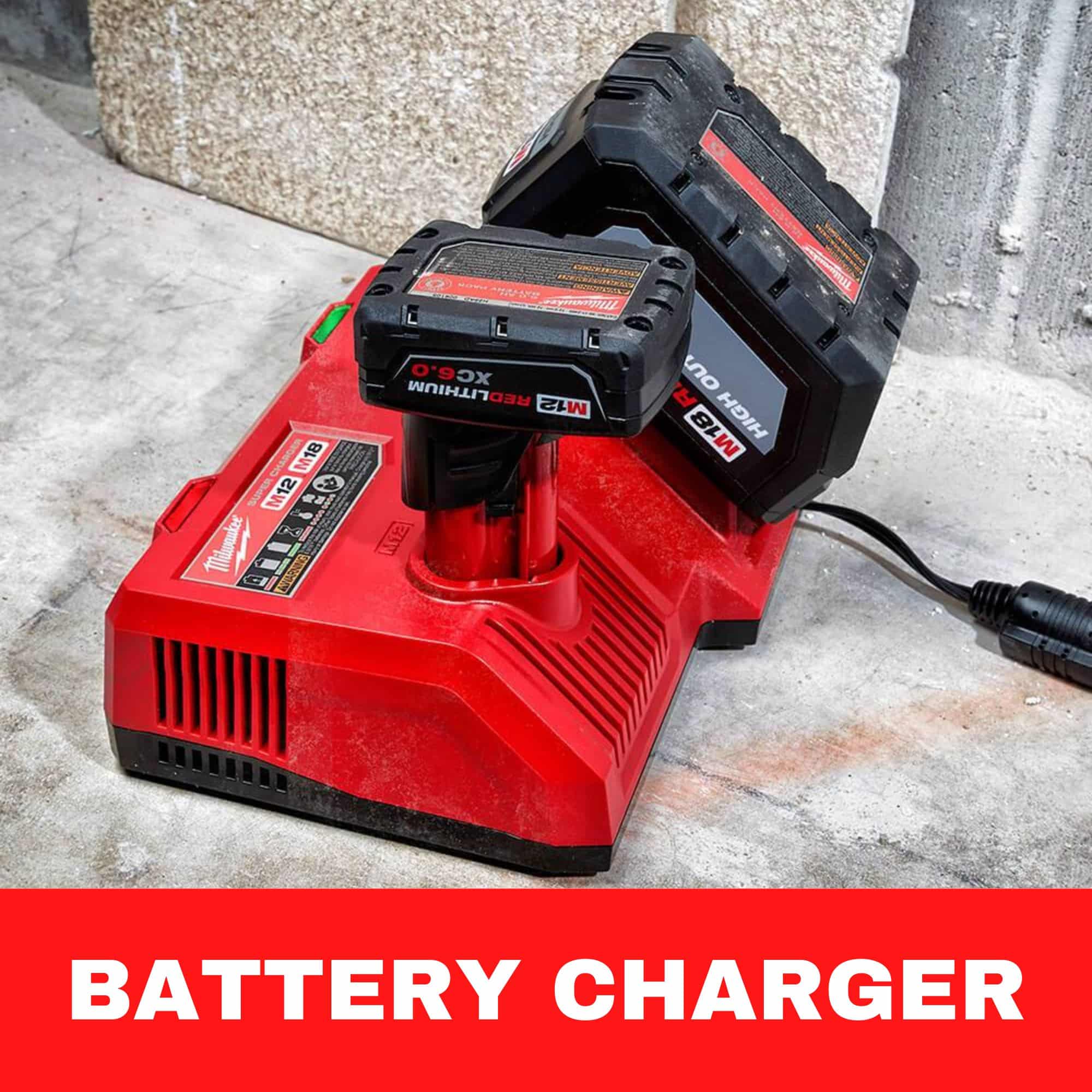 Milwaukee Tools Battery Charger