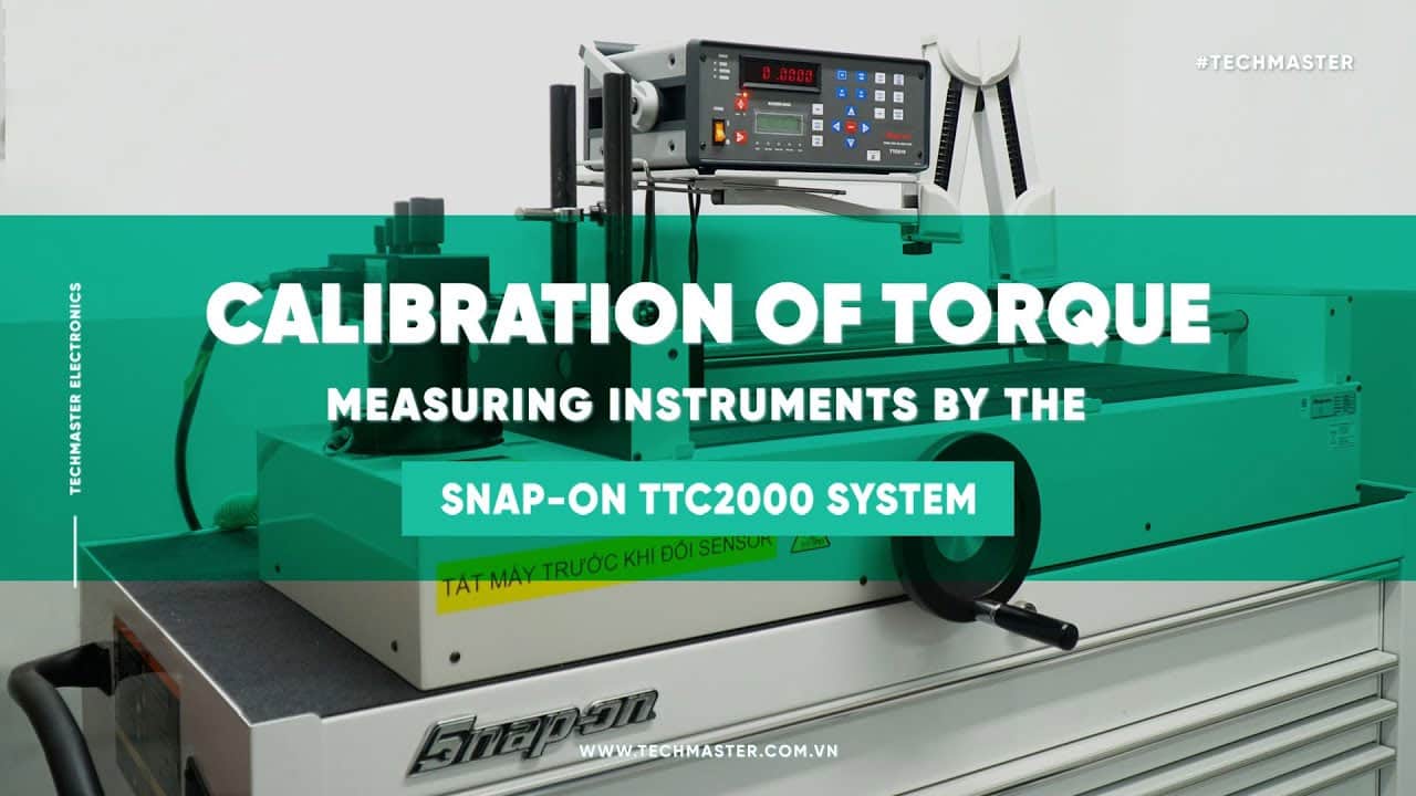 Calibration of torque measuring Instruments by the Snap-on TTC2000 system