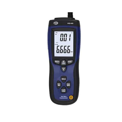 Introduction PCE-423 Thermo-Anemometer