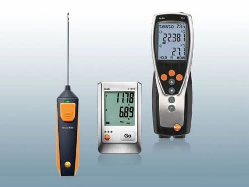 Testo máy đo nhiệt độ không khí chuyên nghiệp