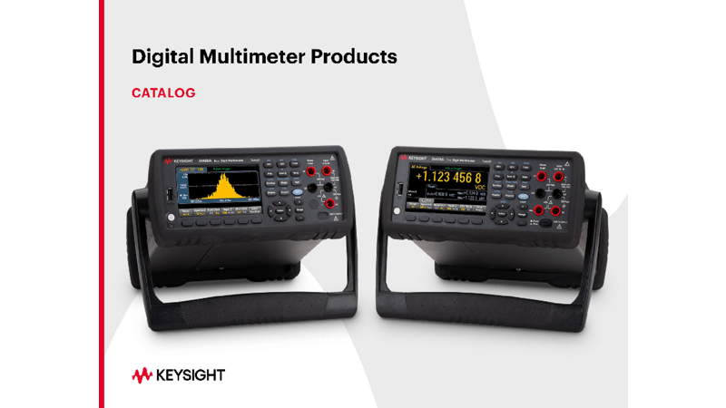 Digital Multimeter Products Catalog