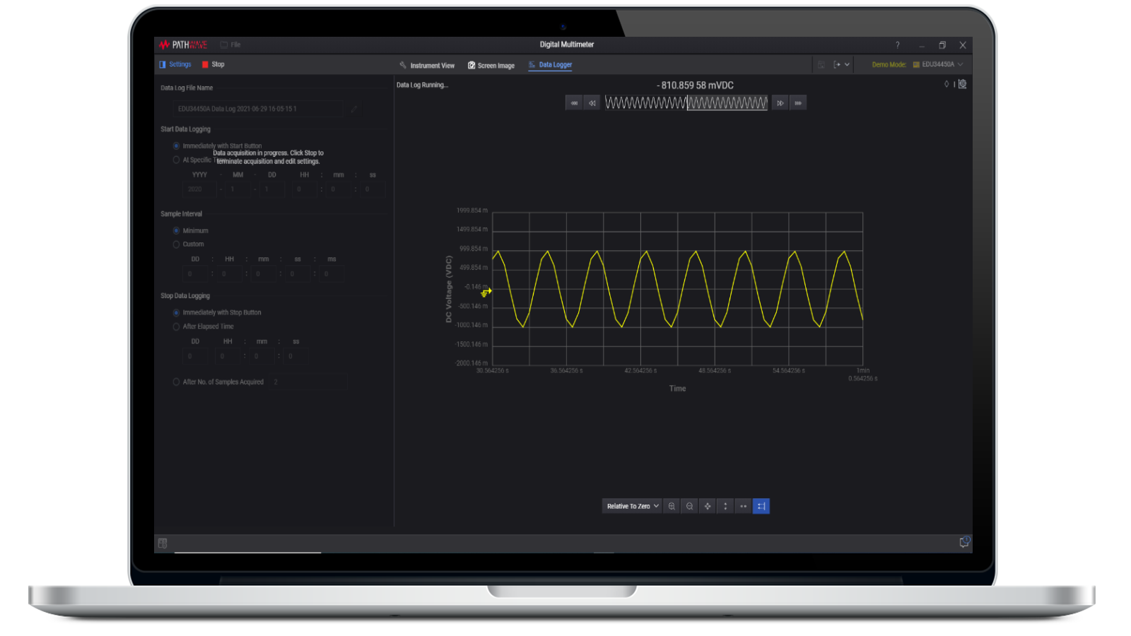 PathWave BenchVue Digital Multimeter App