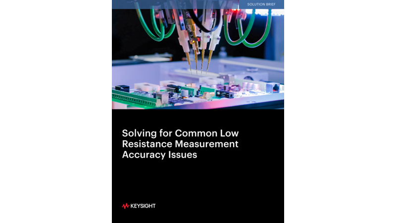 Solving for Common Low Resistance Measurement Accuracy Issues