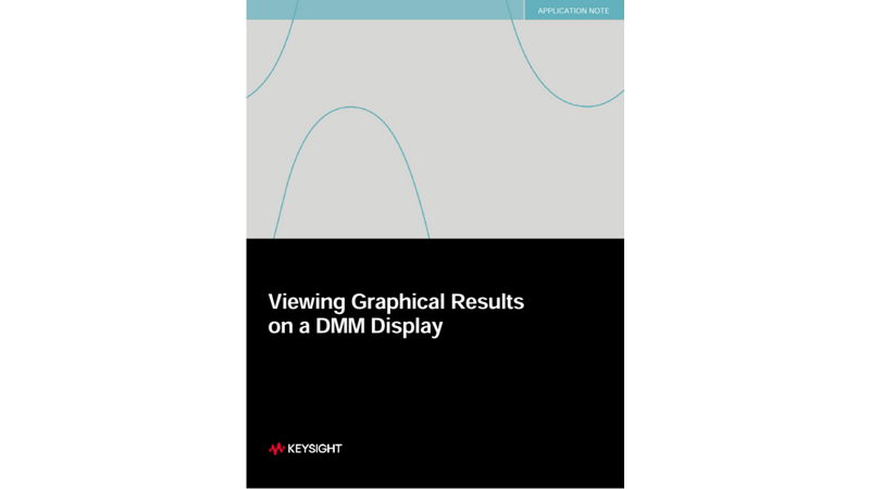 Viewing Graphical Results on a DMM Display