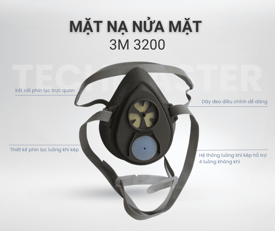 Mặt nạ nửa mặt 3M 3200