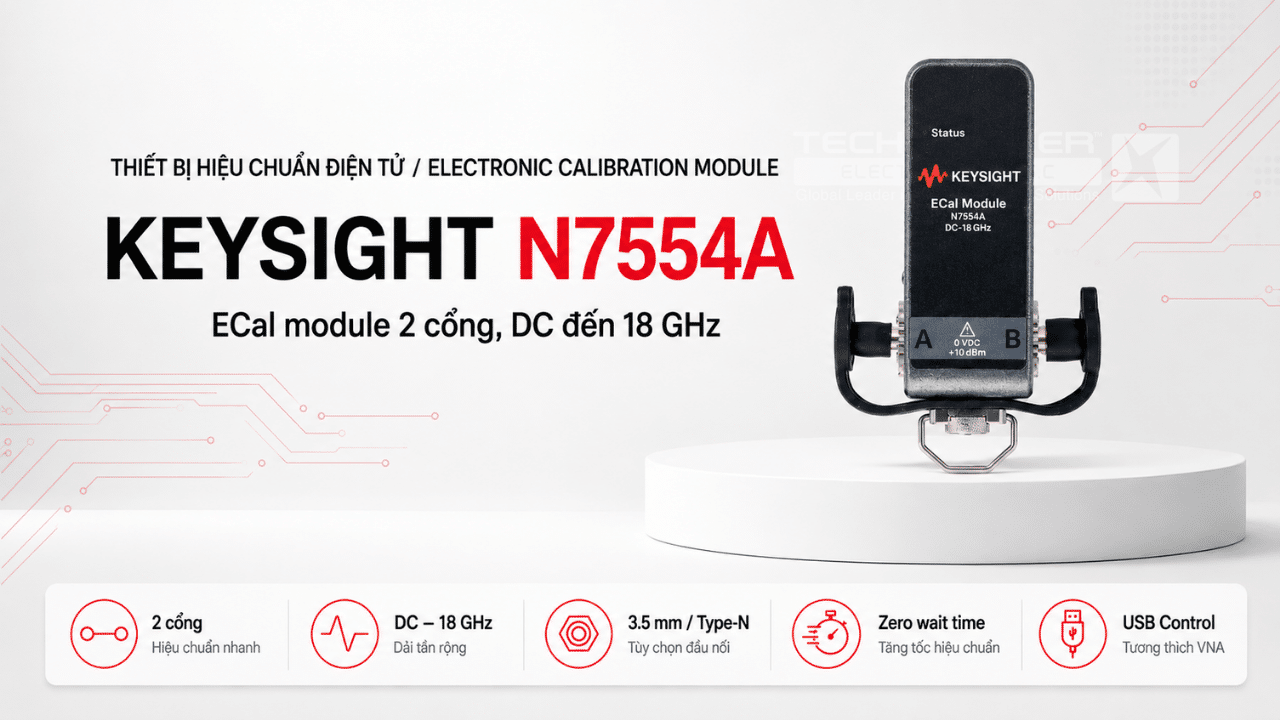 Keysight N7554A: Máy hiệu chuẩn điện tử module (Ecal)