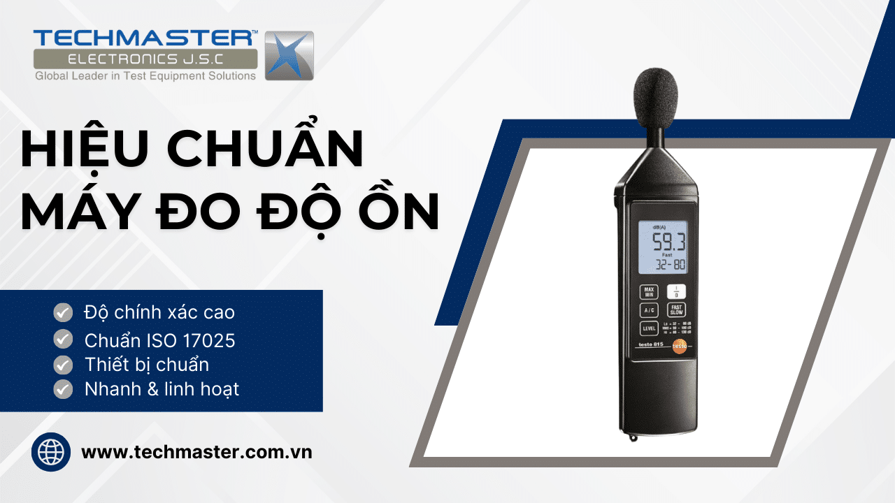 Hiệu Chuẩn Máy Đo Độ Ồn