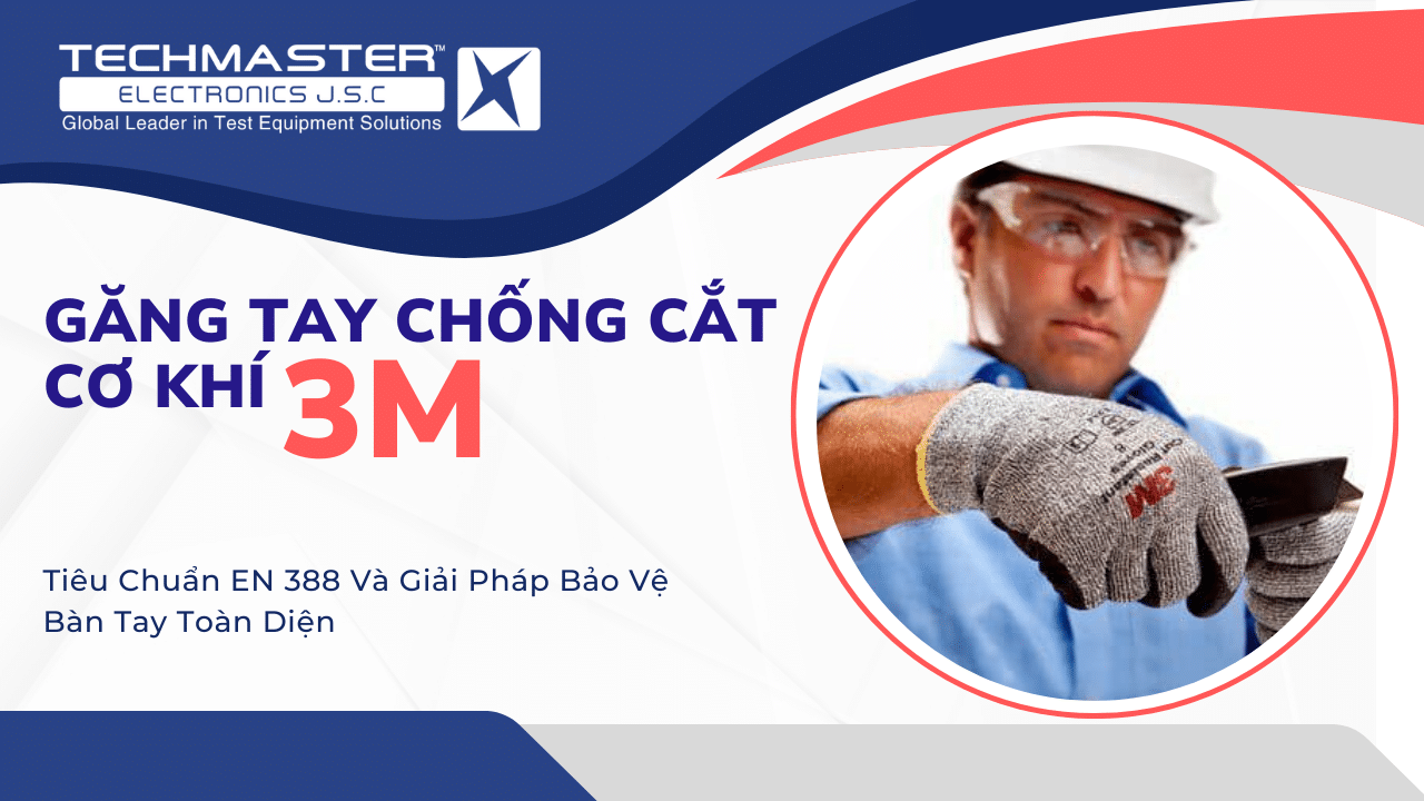Găng Tay Chống Cắt Cơ Khí 3M