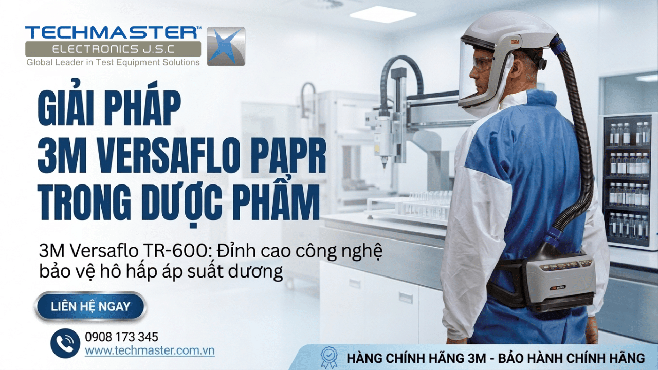 3M Versaflo PAPR Trong Dược Phẩm