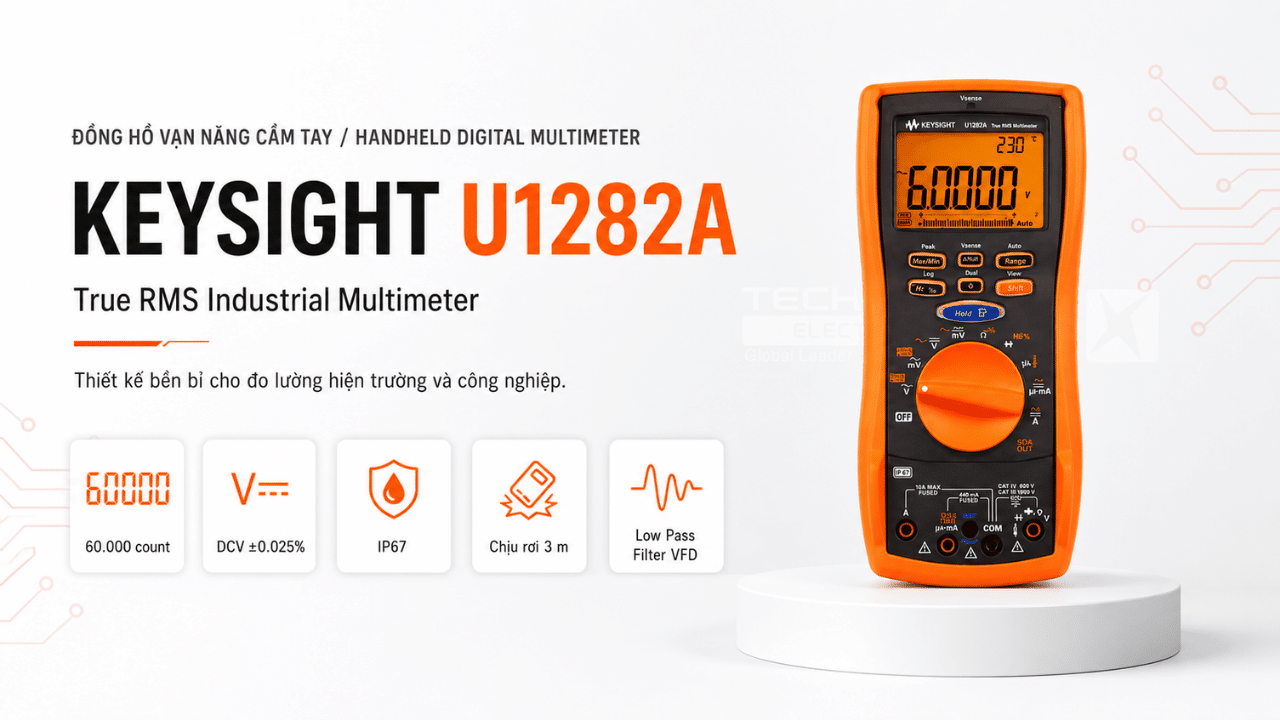 Đồng hồ vạn năng Keysight U1282A