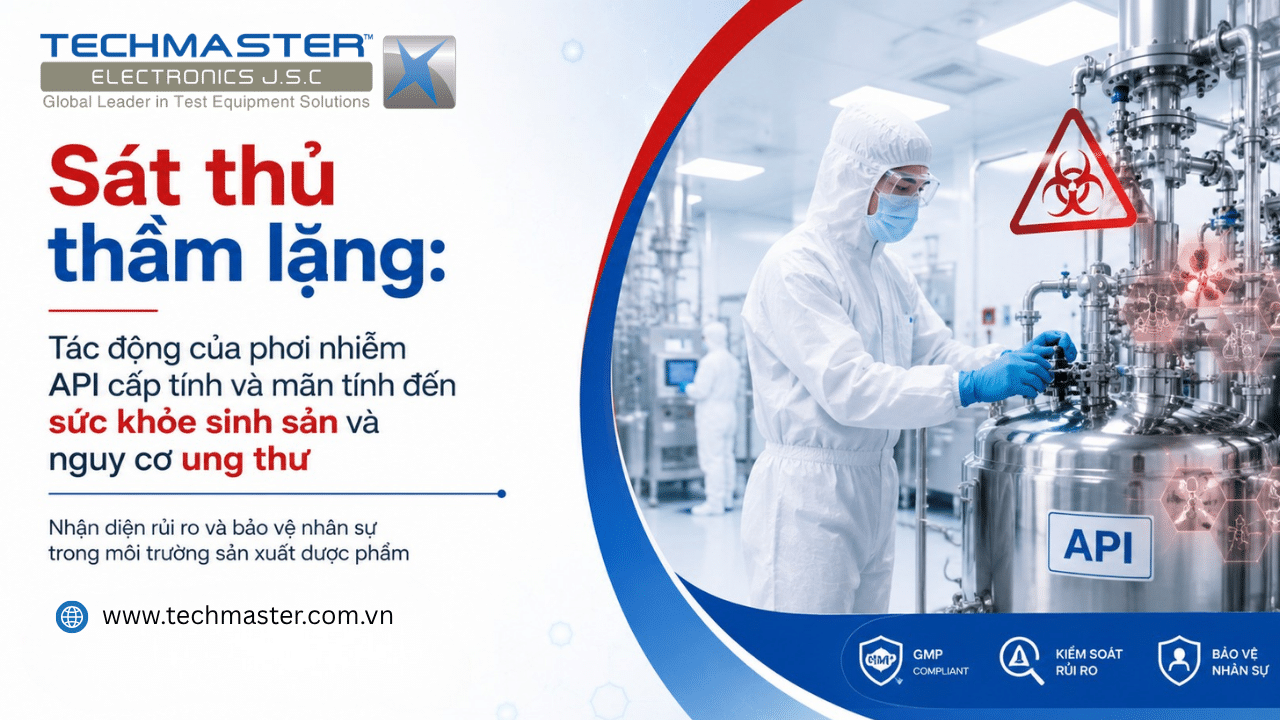 Phơi nhiễm API: Nguy cơ ung thư và sức khỏe sinh sản