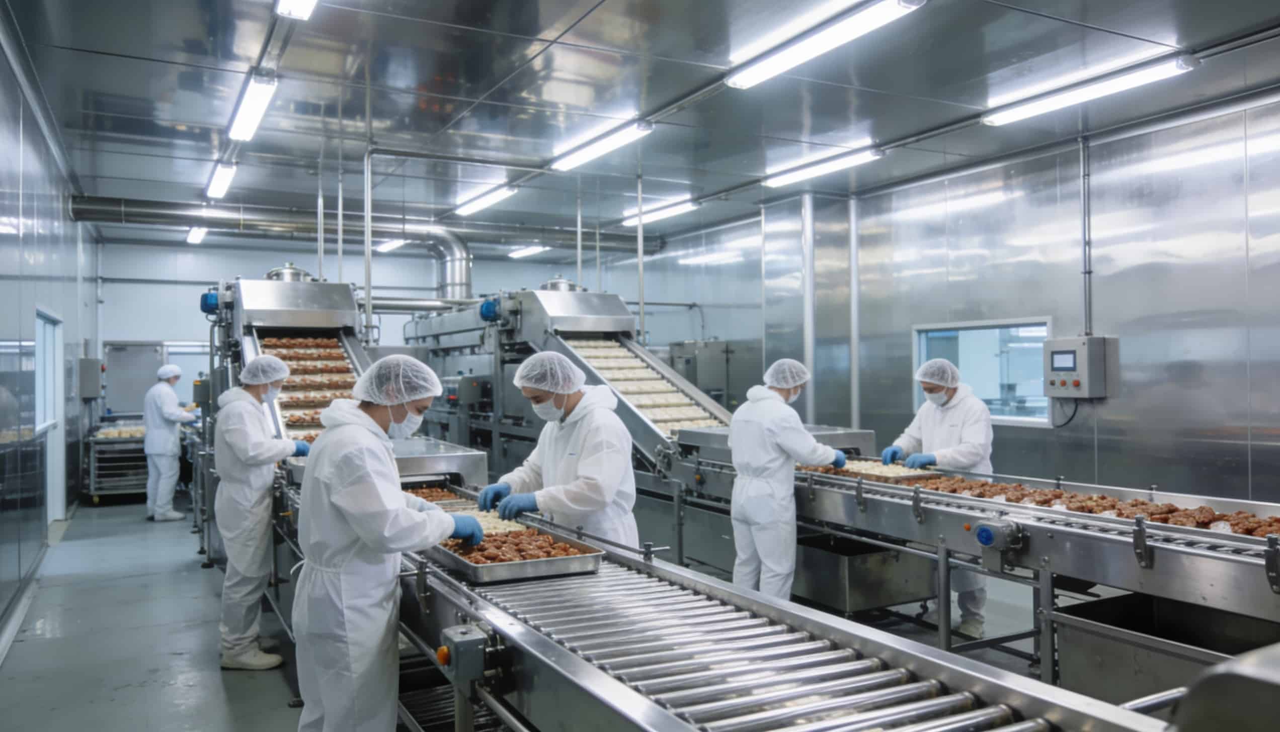 Quần áo bảo vệ dùng một lần 3M 4545-L — ứng dụng thực phẩm
