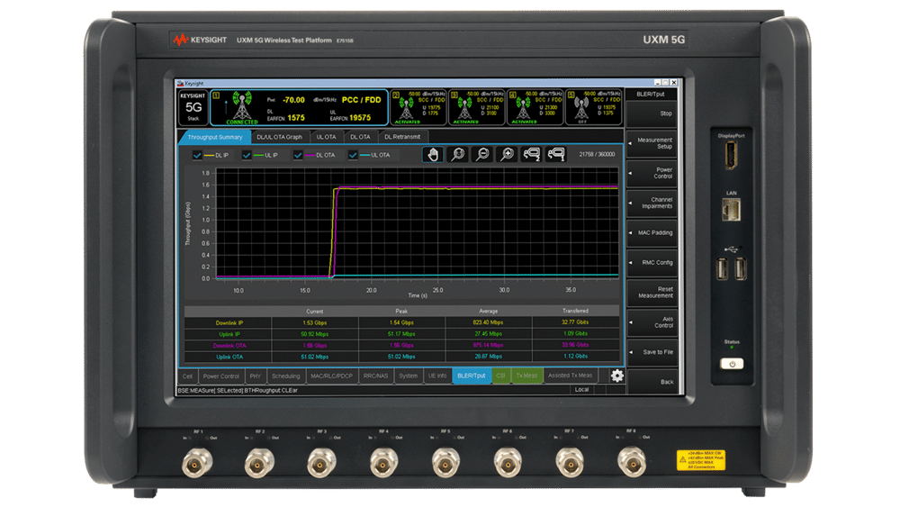 Bộ mô phỏng mạng 5G UXM Keysight E7515B Bộ mô phỏng mạng 5G UXM Keysight E7515B
