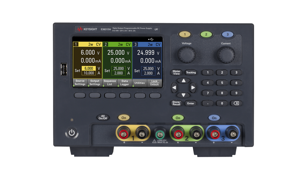 Bộ nguồn DC 3 ngõ ra Keysight E36313A