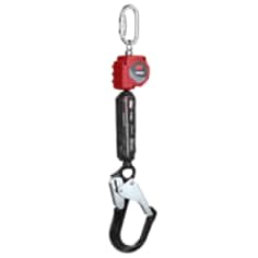 Dây cứu sinh cá nhân tự rút, một móc 3M Protecta® Carabiner 3100509, Móc nhôm, 6 ft