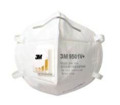 Khẩu trang bảo vệ hô hấp 3M 9501V+, KN95