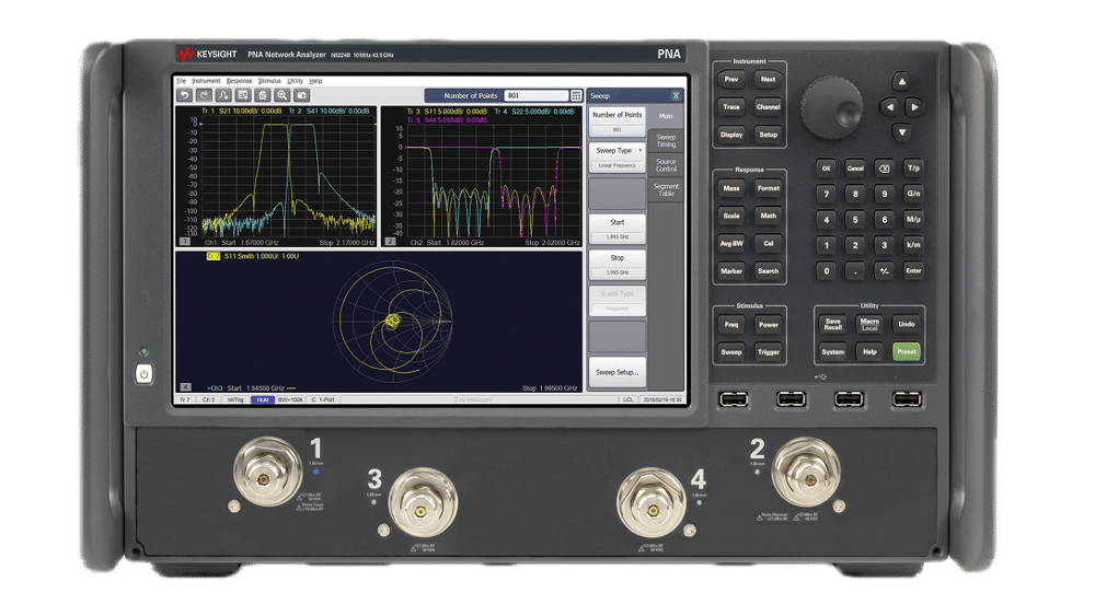 Máy phân tích mạng PNA Keysight N5224B Máy phân tích mạng PNA Keysight N5224B