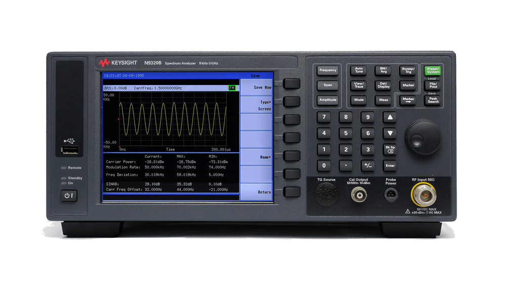 Máy phân tích phổ RF Keysight N9320B