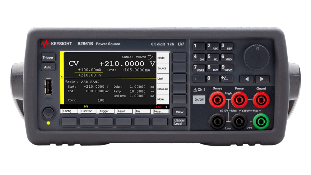 Nguồn dòng/áp độ nhiễu thấp Keysight B2961B