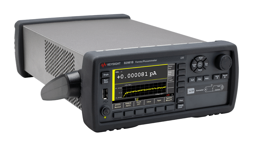 Picoammeter / Điện kế Keysight B2981B