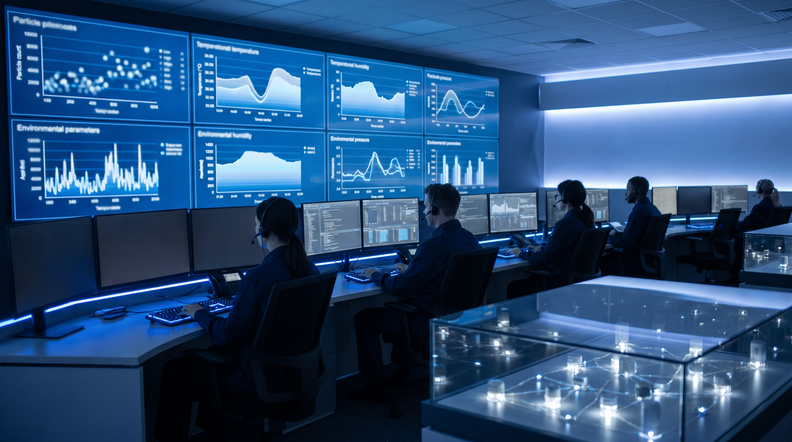 Hệ thống giám sát môi trường phòng sạch FMS PMS FacilityPro