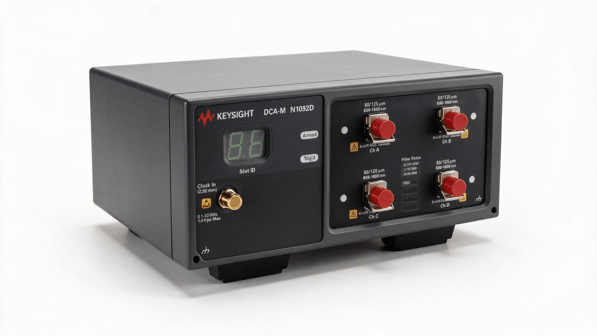 Máy hiện sóng lấy mẫu DCA-M Keysight N1092D phân tích mắt PAM4 khi kiểm thử PCIe 6.0