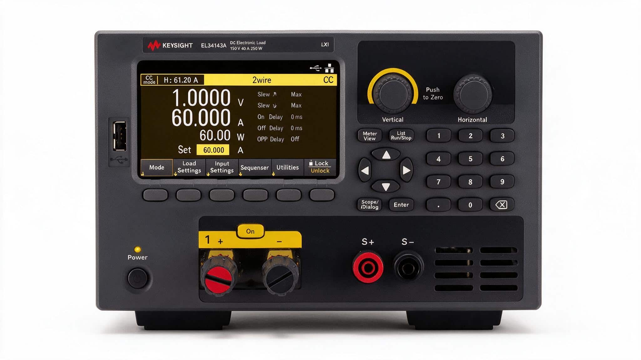 Tải điện tử DC Keysight EL34143A 350W màn hình màu chính diện