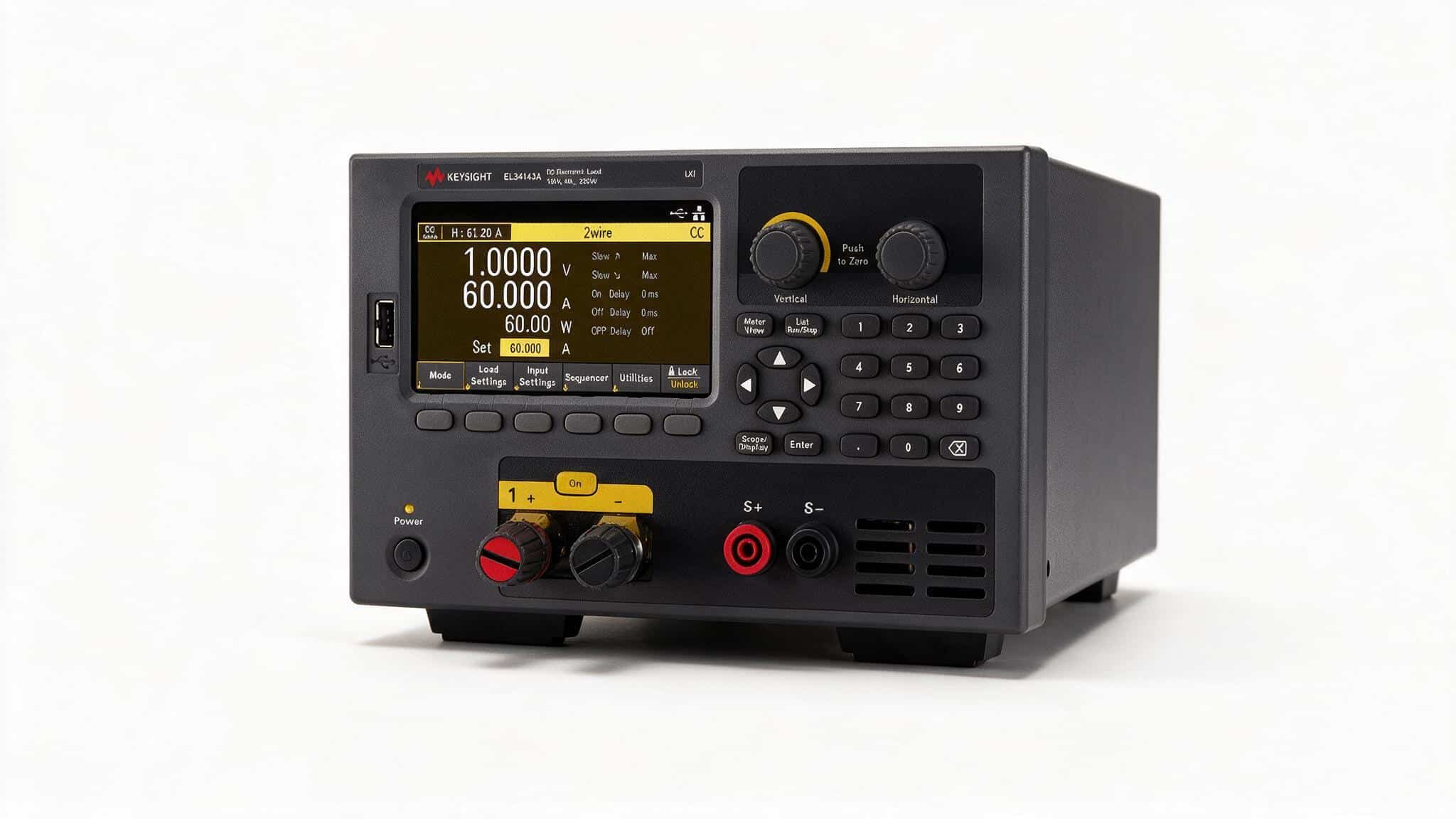 Tải điện tử DC Keysight EL34143A 350W 150V 60A studio nền trắng