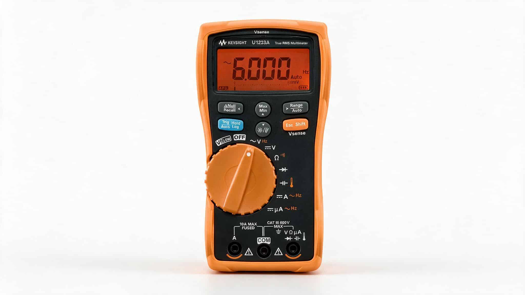 Đồng hồ vạn năng cầm tay Keysight U1233A 6000 điểm chính diện