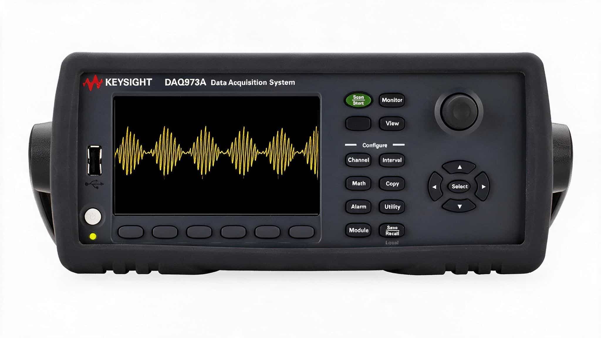 Hệ thu thập dữ liệu Keysight DAQ973A DMM 6½ chữ số studio nền trắng