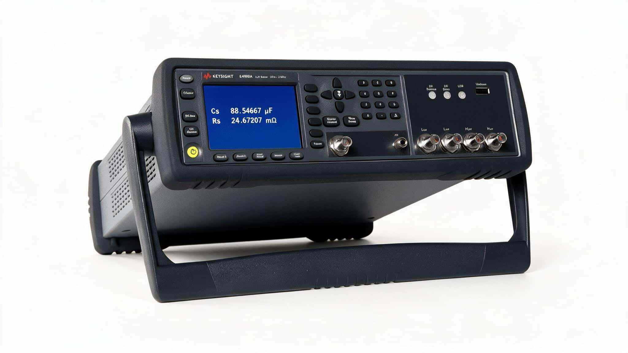 Máy đo LCR Keysight E4980A 20 Hz đến 2 MHz bốn đầu nối BNC mặt trước