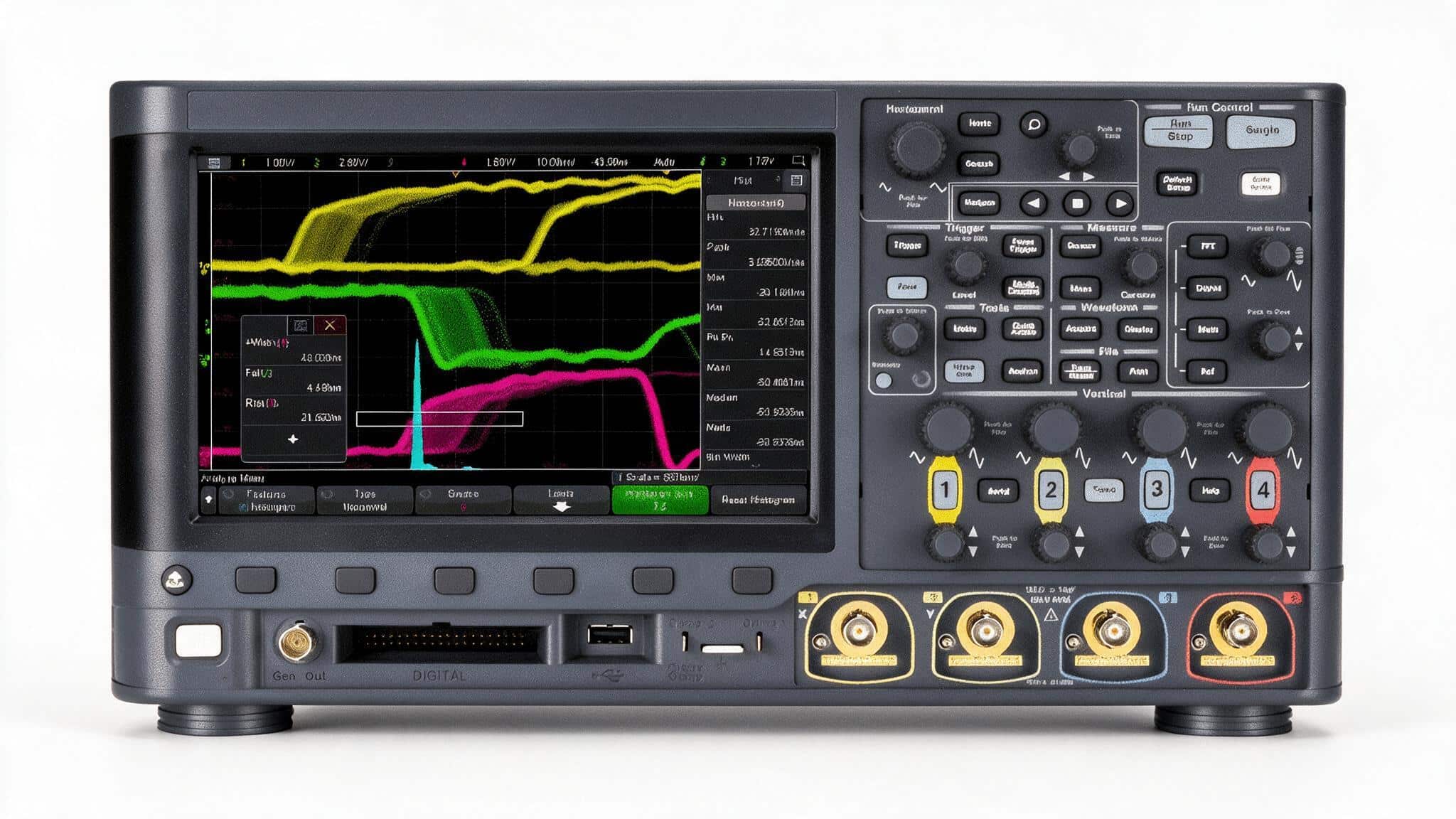 Máy hiện sóng Keysight DSOX3024G 200 MHz 4 kênh studio nền trắng