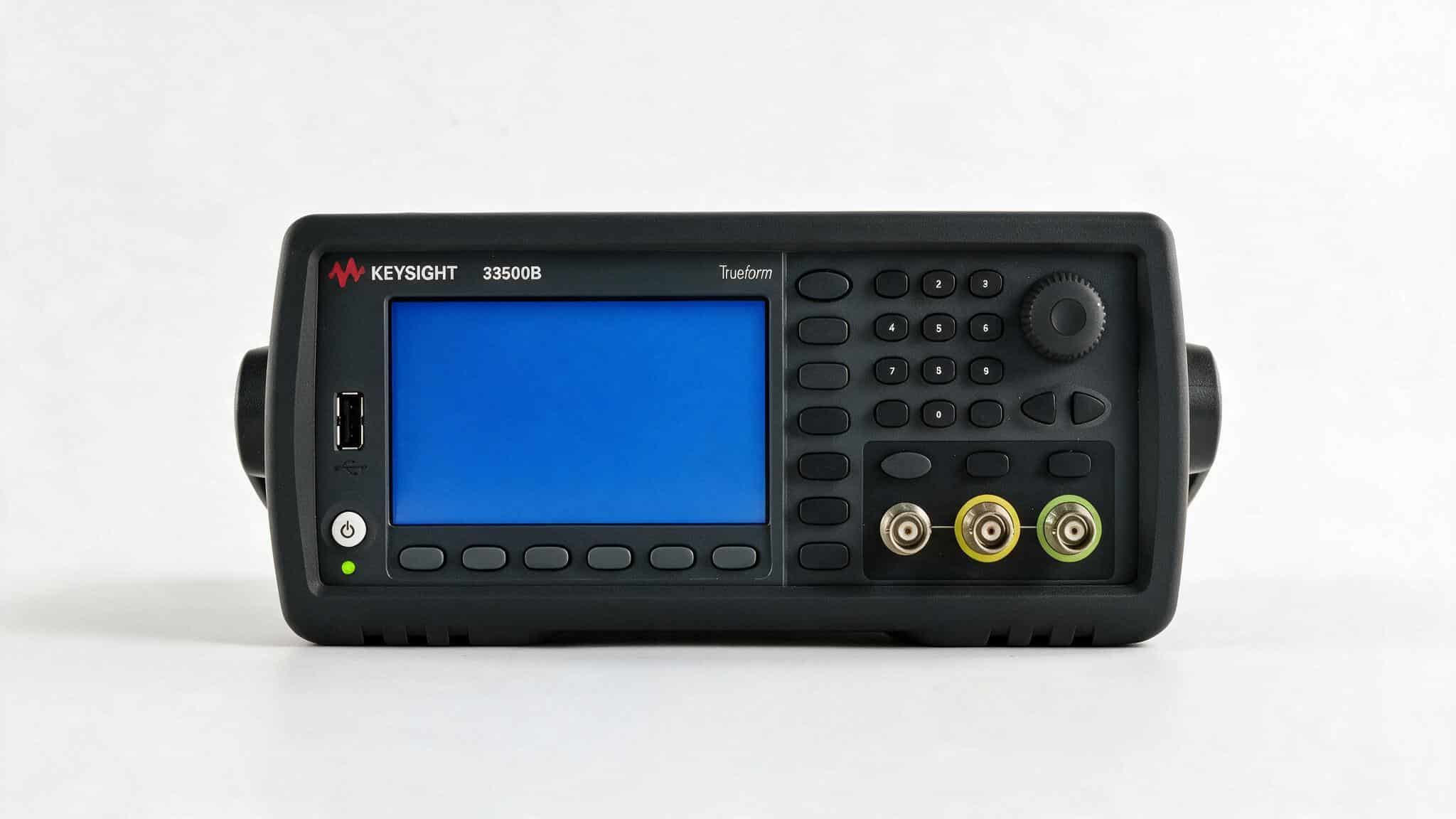 Máy phát hàm Trueform Keysight 33500B studio nền trắng