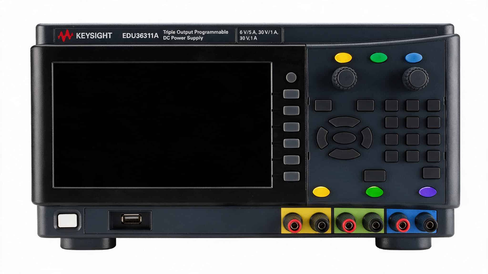 Bộ nguồn DC 3 ngõ ra Smart Bench Keysight EDU36311A studio nền trắng